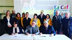 Signature officielle de la Convention Globale de Territoire en la CdC et la CAF