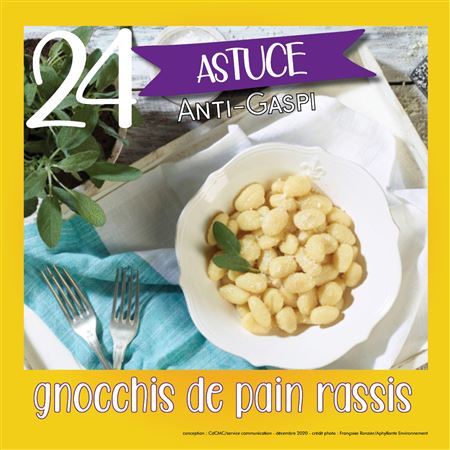 Vignette 2, jour 24 : gnocchis